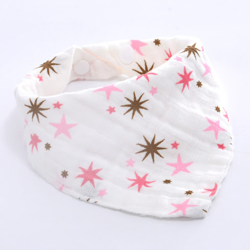 Title 15, Baby Cotton Gauze Triangle Towel Soft and Absor...