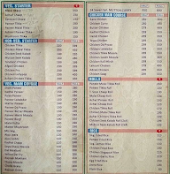 Biryani's King menu 1