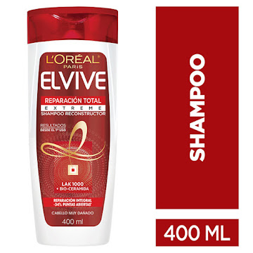 Shampoo L´OREAL ELVIVE   reparación total 5+ extreme x400ml              