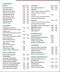 Paul Chinese menu 2