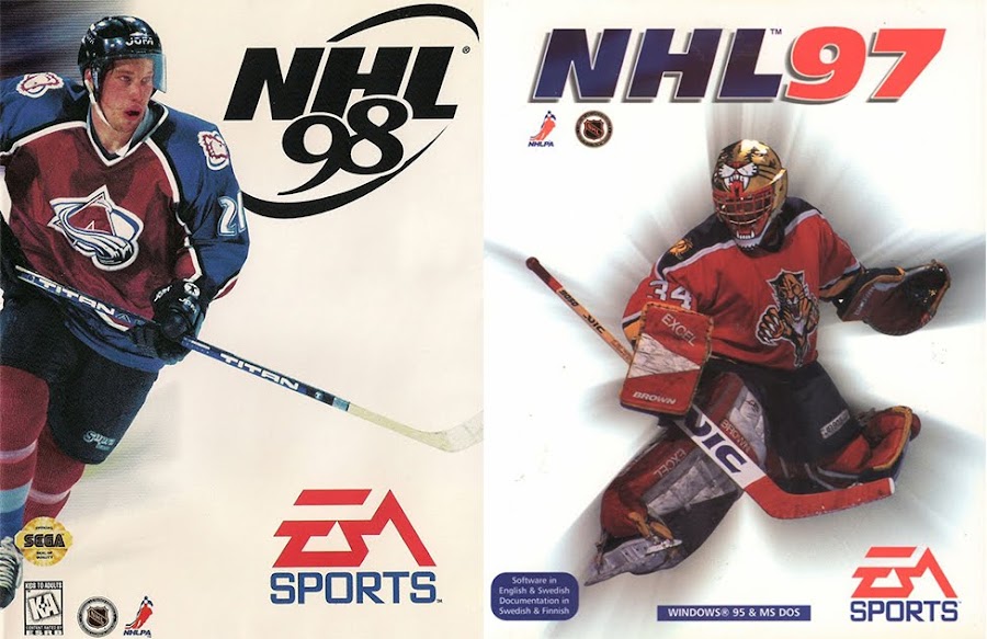 hokej w Kanadzie, NHL 97, NHL 97, gra, okładka