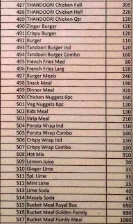 Spicy Land Restaurant & Fast Food menu 4