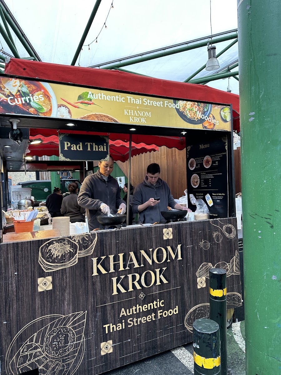 Khanom Krok gluten-free menu