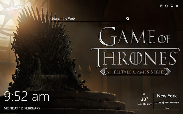 Game of Thrones HD Wallpapers New Tab Theme