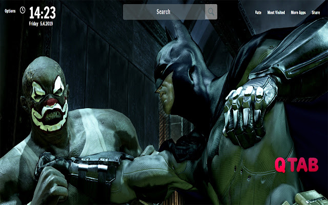 Batman Arkham Asylum New Tab Game Wallpapers