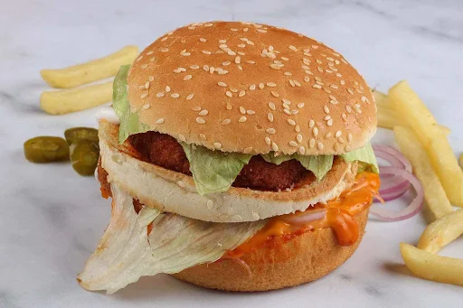 Peri Peri Aloo Tikki Burger