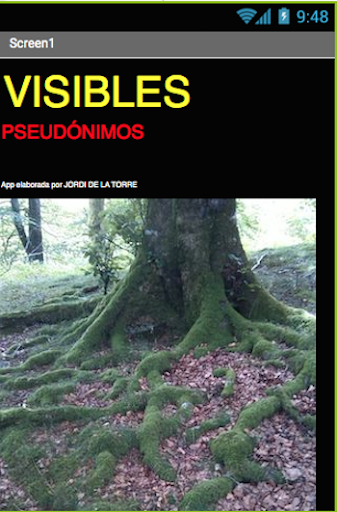 VISIBLES PSEUDÓNIMOS