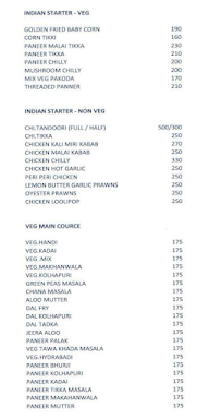 Pacific Vibes menu 1