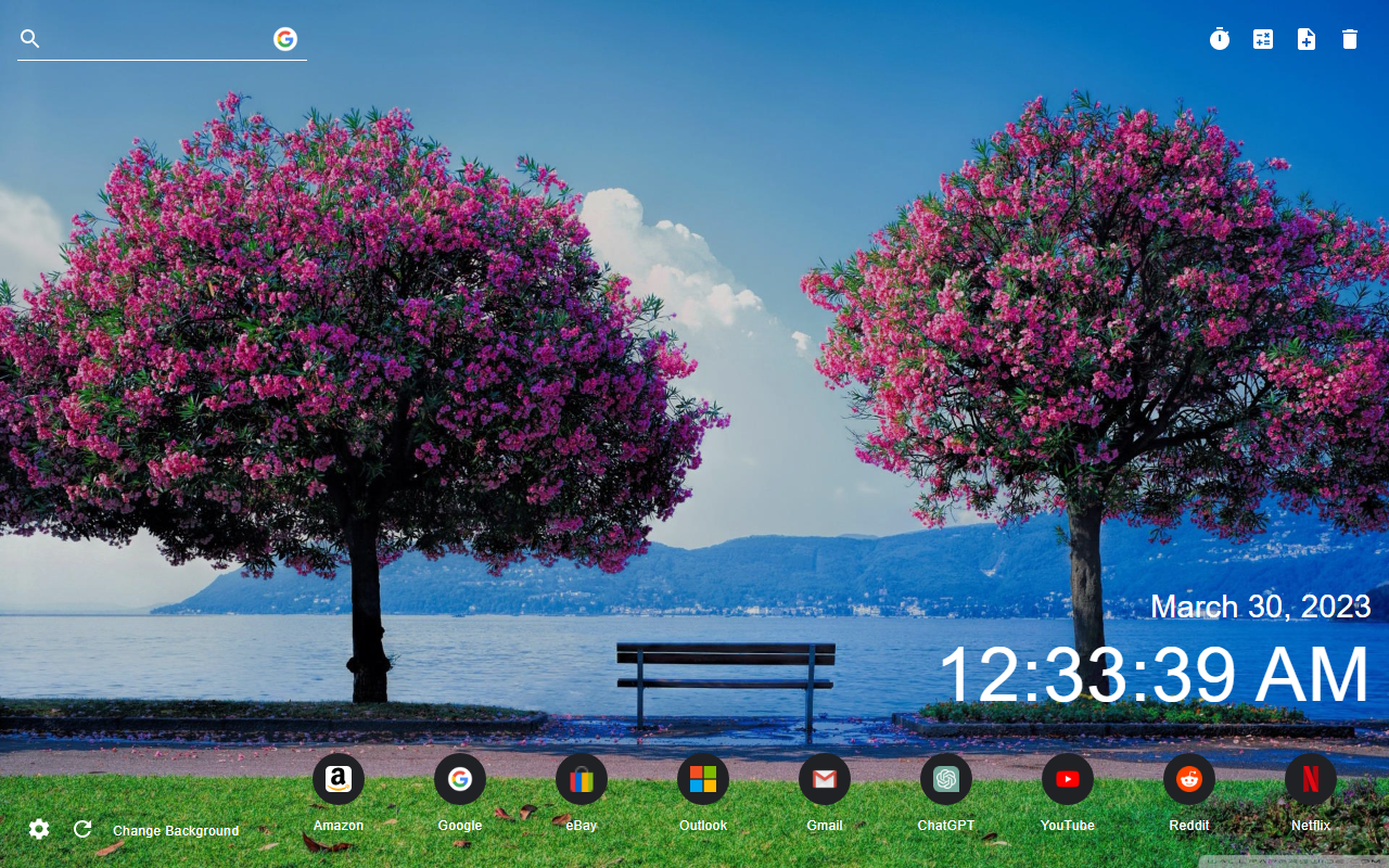 Spring New Tab Preview image 3