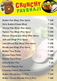 Crunchy Pavbhaji menu 4