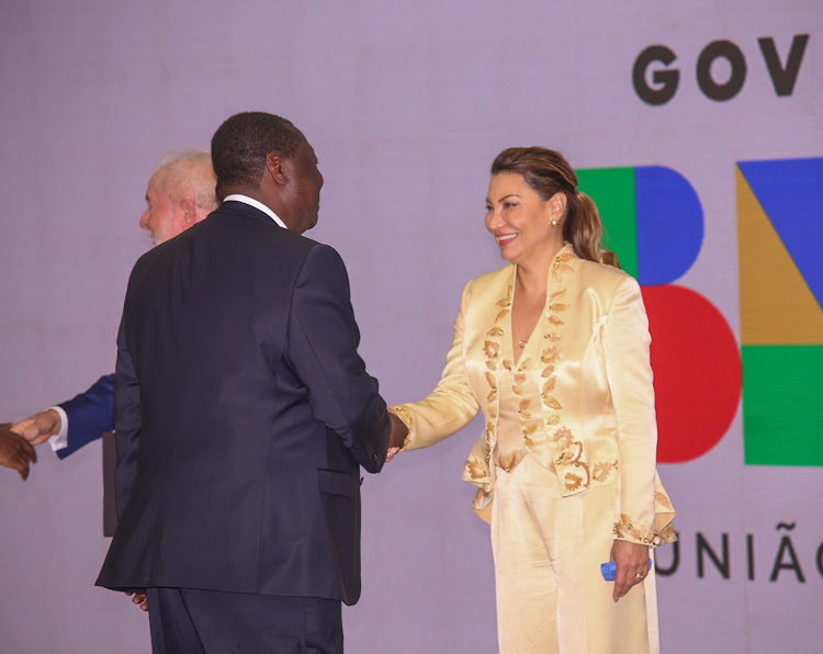 Prime Cabinet Secretary Musalia Mudavadi at Brazil during the inauguration of President Lulu da Silva.