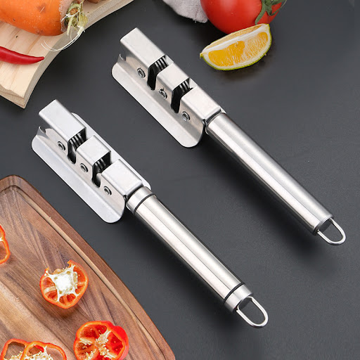 Title 4, Kitchen Polishing Sharpener Plastic Handle Mult...