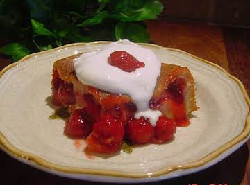 BONNIE'S CHERRY UPSIDE DOWN CAKE