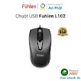 Chuột Máy Tính Fuhlen L102 Đen / Chính Hãng - Bảo Hành 24 Tháng