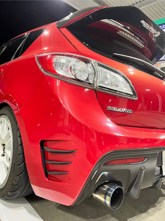 マツダスピードアクセラのグレードエンブレム見てみたい・BLMS・mazdaspeed3に関するカスタム事例の投稿画像1枚目
