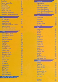 Pooja Food Corner menu 2