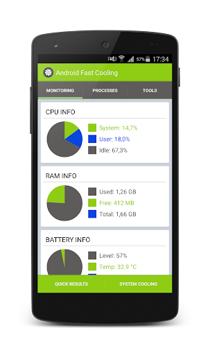 Fast Cooling for Android