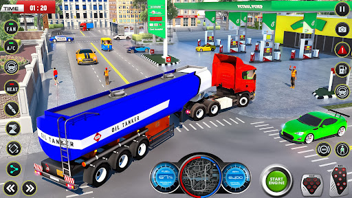 Screenshot Fuel Tanker Truck Game 3d