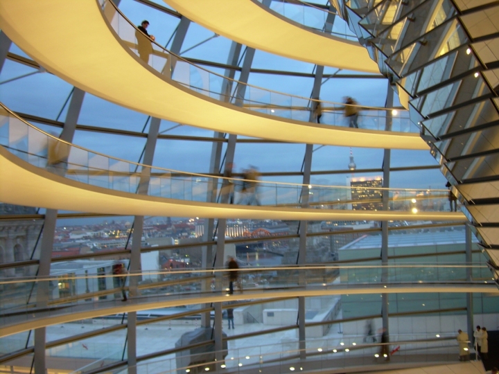 Bundestag Dome  Berlin di Andrea Caria