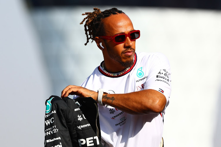 Mercedes’ Lewis Hamilton. Picture: MARK THOMPSON/GETTY IMAGES