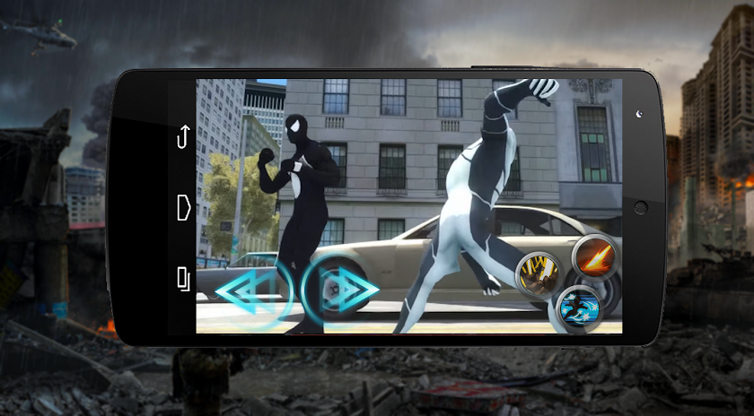 White Spider Vs Black Spider Screen 1