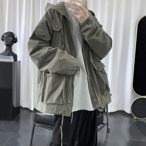 Title 4, Korean version work jacket, trendy and handsome...