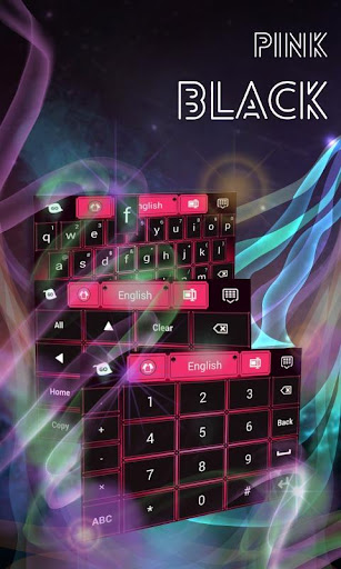 免費下載個人化APP|Pink Black Keyboard Theme app開箱文|APP開箱王