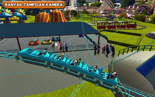 Amazing park roller coaster adventure games 1.1 APK + Mod (Uang yang tidak terbatas / Tanpa iklan) untuk android