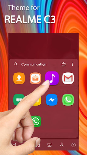 Launcher Theme For  Realme C3 Launcher 2020