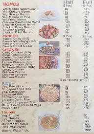 Chinu Chinese Fast Food & Snacks menu 7