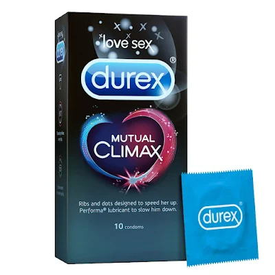 DUREX CONDOM MUTUAL CLIMAX 10PC