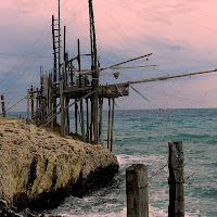 Trabucco. Antica macchina da pesca. di 