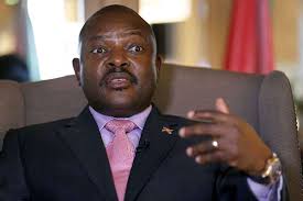 Burundian President Pierr Nkurunziza