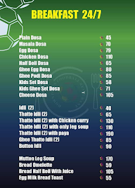 Downtown Foodball Restaurant menu 2