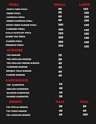 Brother's Pizza Junction menu 1
