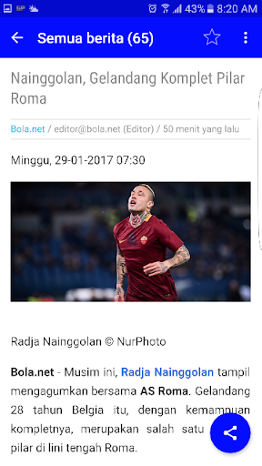 berita sepak bola