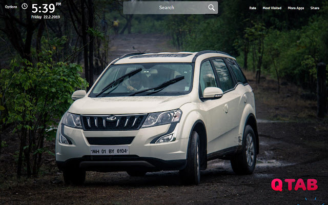 XUV500 Wallpapers Theme XUV500 New Tab