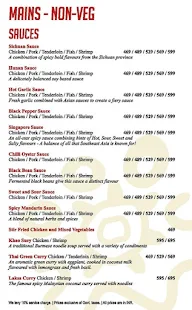 The Red Turtle - Pan Asian Bistro menu 2