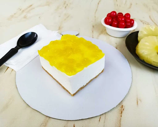 Pineapple Cheesecake Slice