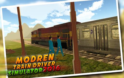 Modern Train Drive Sim 2016