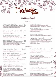 The Kebab Tales menu 2