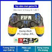 Tay Cầm Chơi Game Fifa Online 4 P4/ P4 Plus, Tay Cầm Chơi Game Bluetooth Có Dây Và Không Dây, Tương Thích Pc, Lap Top...