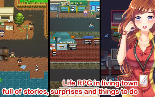 Citampi Stories: Amour et vie Sim RPG apk mod screenshots 1