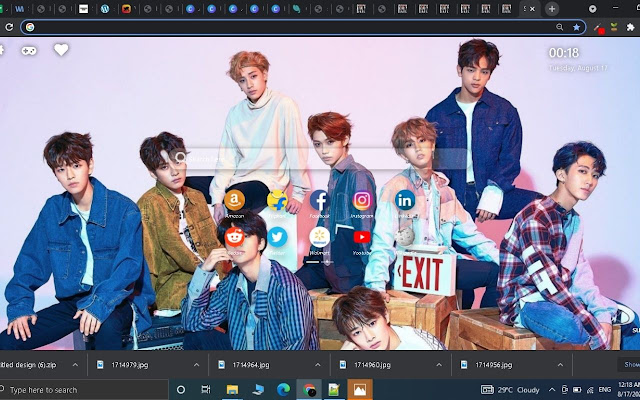 Stray Kids Kpop Wallpaper New Tab Theme