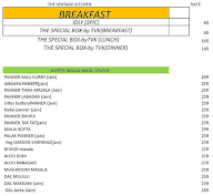 The Vintage Kitchen menu 3