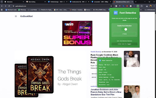 Font Detective Preview 1