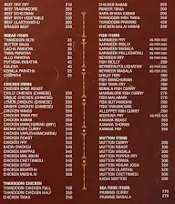 Hotel Prasanth menu 3