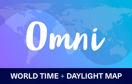 Omni World Timezone Map Preview image 0