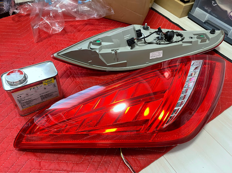 RCZのDIY・Luxeライトスモーク・テールランプ・宮崎・RCZに関するカスタム事例の投稿画像5枚目