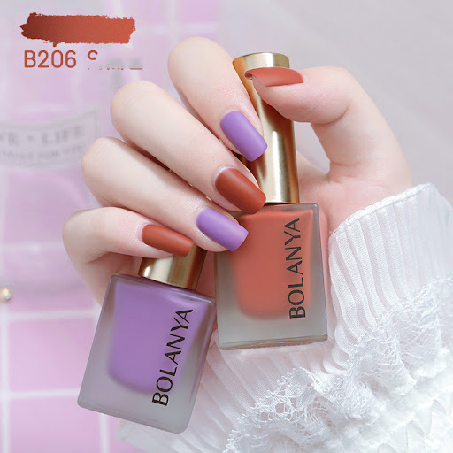 Title 2, Matte Water-Based Nail Polish No Baking Whiteni...